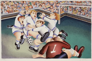 Soccer Match by Yuval Mahler