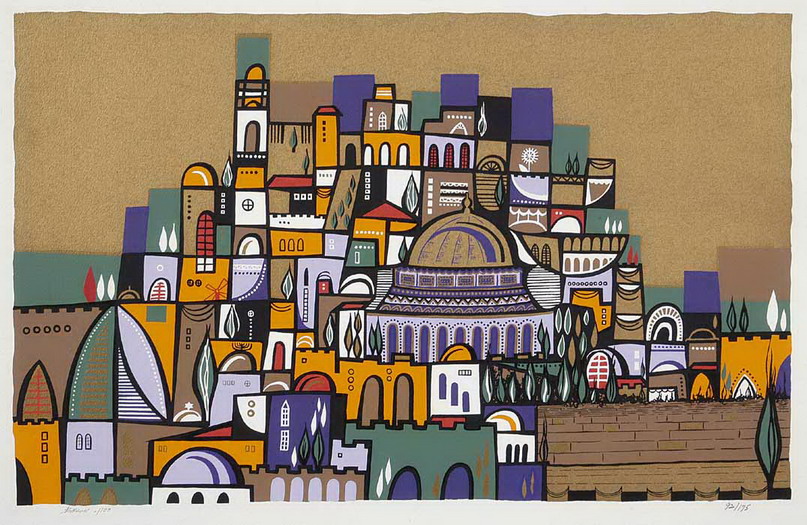 View 1 of Jerusalem of Gold II
