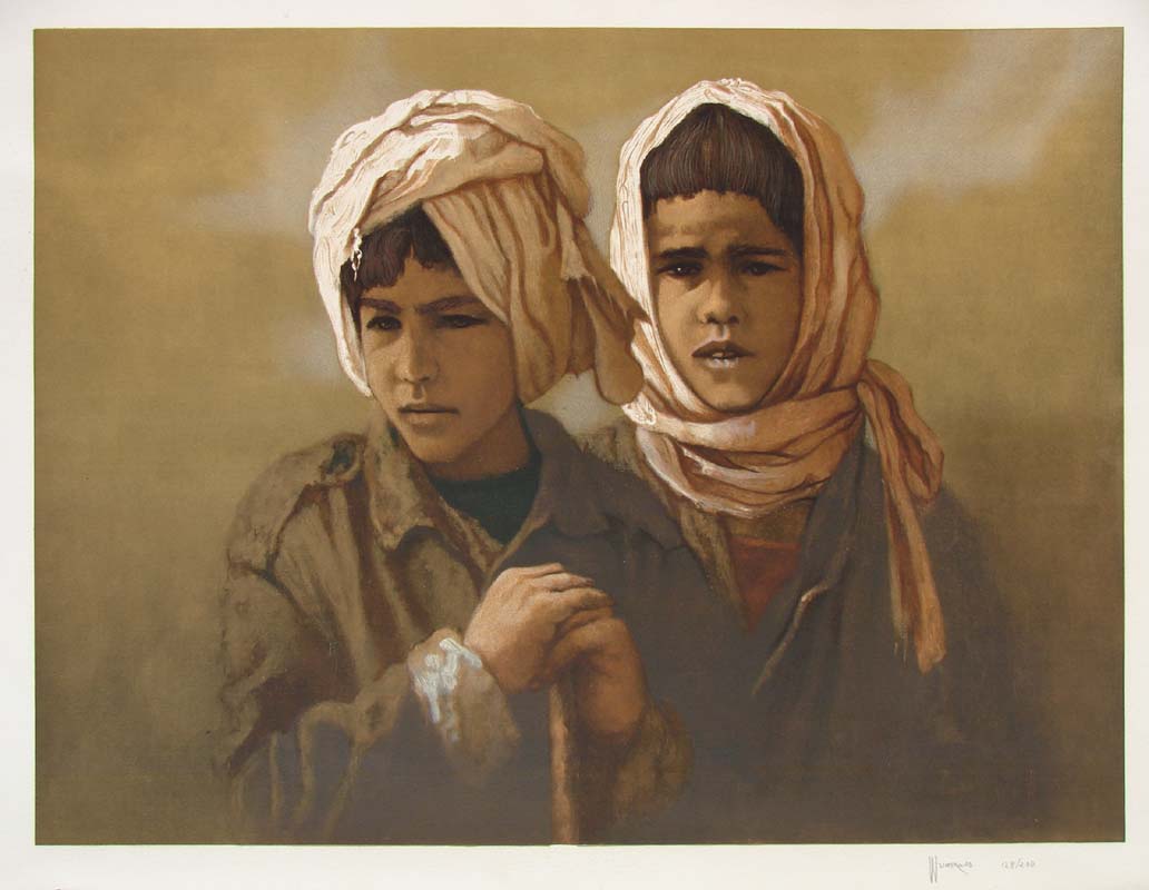 Two young boys by Sonny Weintraub