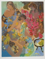 Femmes et Fleurs by Lea Avizedek