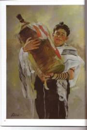 Boy with Torah by Sergei Moskalev